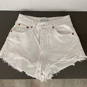 High rise shorts